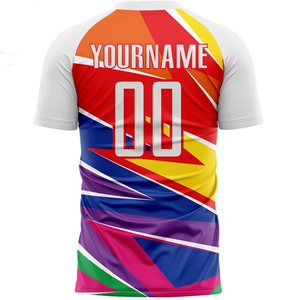 Camiseta de fútbol ajustada para hombre, material suave, transpirable y de secado rápido, ideal para entrenar, practicar deportes diarios, usar camiseta de fútbol - Product Image 5