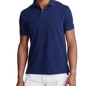 เสื้อโปโลสำหรับผู้ชายเสื้อเชิ๊ตโปโลแบบแห้งเร็วเสื้อเชิ๊ตของผู้ชายเสื้อเชิ๊ตแบบคลาสสิกดีไซน์ตาข่ายสีทึบพิมพ์ลายแบบถักแบบลำลอง - Product Image 4