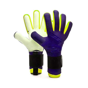 Gants de gardien de but en cuir personnalisés Conception de lave Paume en latex durable Tissu respirant Poignée antidérapante Match d'entraînement de football - Product Image 3