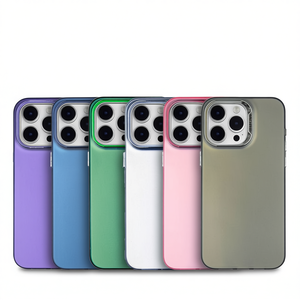 เคส TPU+PC ชุบโลหะกันกระแทกพร้อมสีที่เป็นธรรมชาติสำหรับ 12/12 โปรทนทาน - Product Image 1