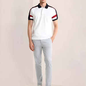 Bas prix vêtements d'hiver séchage rapide hommes Polo T-Shirt nouvelle conception à manches courtes polo décontracté - Product Image 2