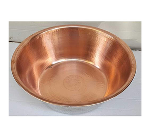 Bol de pédicure en cuivre haut de gamme traitement de salon pédicure des pieds bol en cuivre pur au prix le plus bas fabriqué en Inde - Product Image 2
