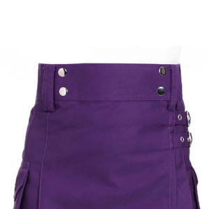 2025 Venta al por mayor de alta calidad escocesa Utility Kilt para mujeres Venta al por mayor New Summer High Waist Utility Kilts - Product Image 3