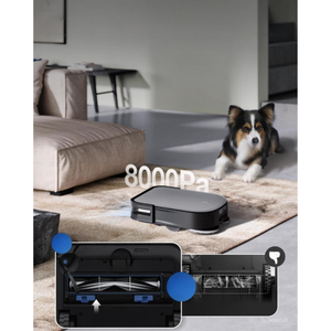 Robot Aspirador y Fregador con Succión de 8000Pa, Capacidad de Escalada de 15mm, Base de Autovaciado - Product Image 4