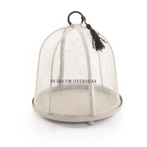 ถาดเสิร์ฟอาหารเคลือบผงสีดำดีไซน์เป็นเอกลักษณ์ทำจากโลหะ - Product Image 3