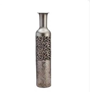 แจกันดอกไม้โลหะสมัยใหม่ตกแต่งบ้านด้วยศิลปะแจกันดอกไม้ทำมือตกแต่งบนโต๊ะขายดี - Product Image 1