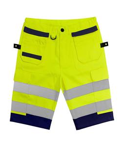 Hi Vis Shorts Alta visibilidad Hi Viz Work Wear Cargo Polycotton Pants - Product Image 2