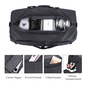 Vente d'usine de service OEM de sac de hockey sur glace en polyester de haute qualité fabriqué avec un matériau durable pour les sacs de sport - Product Image 2