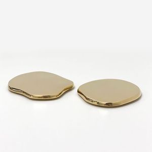 <b>Heat</b>-resistant Aluminum <b>Coasters</b> With Minimalistic Design and Sleek Finished for Protecting Surfaces From Spills - Product Image 3