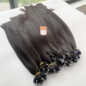 Vente en gros Extensions de cheveux humains bruts à trame droite vietnamiens Remy à cuticules alignés Perruques à lacet frontal Cheveux non traités Tissage de cheveux - Product Image 4
