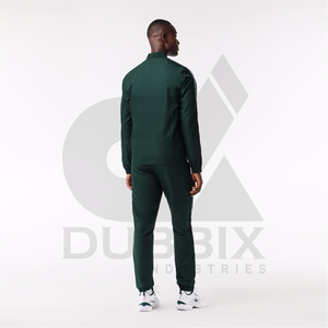 Ensemble de survêtement zippé à manches longues pour hommes pour la course à pied et le sport, survêtement nouveau style personnalisé de haute qualité pour hommes, vente en gros - Product Image 2