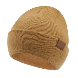 Gorros de Punto de Color Sólido Premium Unisex, Impresión de Logotipo Personalizado, Impresión Digital Disponible, Todos los Colores y Tamaños, Estilo Urbano Común - Product Image 1