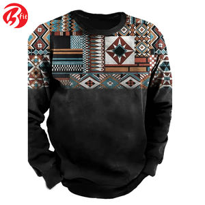 Los hombres de impresión por sublimación de manga completa usan sudaderas cálidas con estilo Diseño único Hombres usan sudaderas - Product Image 4