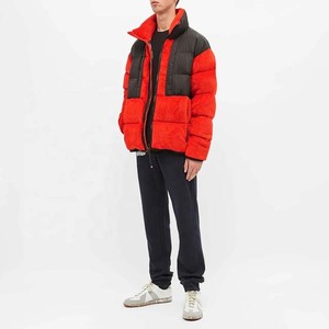 Chaqueta acolchada de invierno para hombre, cortavientos con estampado de logotipo personalizado - Product Image 4