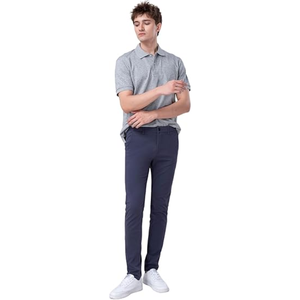 Pantalones chinos ajustados para hombre, hechos en Bangladesh, directos del fabricante, Chinos de calidad superior para hombre, 100% algodón, precio bajo - Product Image 3
