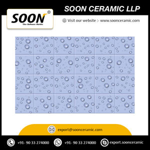 Azulejos cerámicos de calidad estándar 300x300 para uso en el hogar, oficina y Villa, azulejo de piso de cerámica de suministro indio - Product Image 3