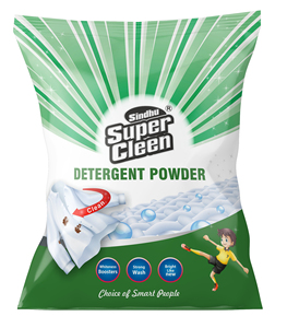 ผงซักฟอกแบบผงซักฟอกโฟมสูงแพ็ค1กก. น้ำหอมมีในสต็อก15-30% สำหรับส่วนผสม Sindhu Super cleen - Product Image 3