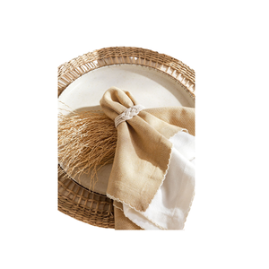 Rond de serviette en macramé de conception professionnelle Design industriel Articles de cuisine Accessoires de table Meilleure conception de porte-serviettes de finition - Product Image 5