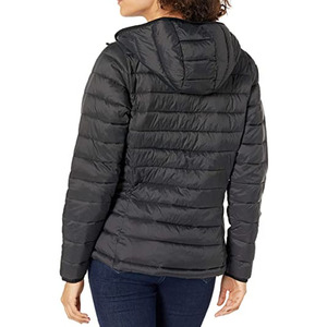 เสื้อแจ็กเก็ตบุขนเป็ดสำหรับผู้หญิงเสื้อแจ็คเก็ตบุฟองน้ำสองโทนสีสำหรับฤดูหนาวตามสั่ง - Product Image 4