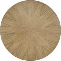 Table à manger circulaire, table ronde en bois pour 4 à 6 personnes pour la cuisine et la salle à manger