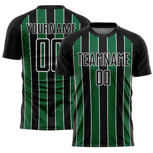 Tenue toutes saisons 100% polyester Maillots de football Maillots de football Vente en gros directe d'usine Conception personnalisée Porter des maillots de football - Product Image 1