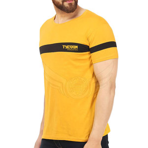 T-Shirt homme, estival et respirant, en coton et Polyester, avec couleur unie, séchage rapide, - Product Image 2
