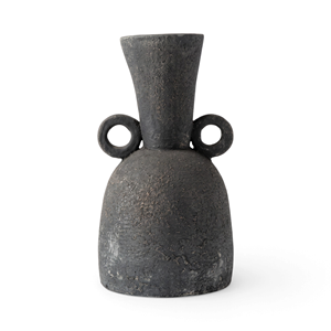 Jarrón de mesa de terracota mediano tipo trofeo - Product Image 1