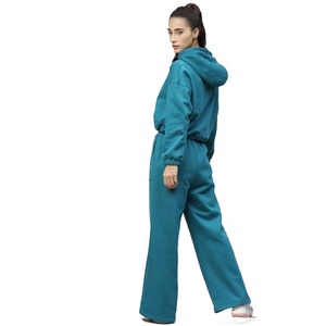 Conjunto de chándal de talla grande personalizado para mujer al por mayor, conjunto de chándal holgado con capucha y Jersey | Servicio OEM - Product Image 3