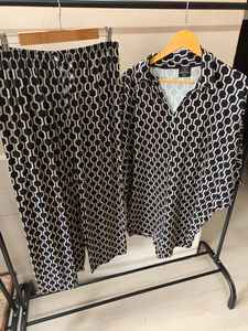 Malaysia Plus size <b>Modest</b> Floral Cord set Clothing Ethnic wear 2 piece kurta <b>pant</b> dupatta Women Coord Sets Wholesale India - Product Image 6