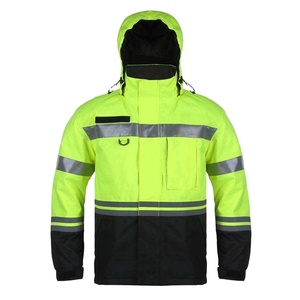 Veste de travail haute visibilité pour la construction et les travaux routiers, directement de l'usine, avec logo personnalisé pour les acheteurs B2B en gros. - Product Image 1
