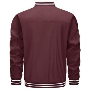 Ropa de calle de satén de alta calidad, abrigos de talla grande, nueva chaqueta cortavientos con letras bordadas, Jersey informal impermeable para hombre - Product Image 6