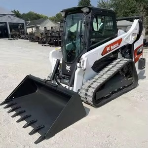 Bon marché Prix Bobcat skid steer Chargeuse sur chenilles Machines de construction à roues Mini chargeuse compacte bobcat Diesel Power - Product Image 6