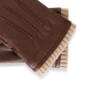 2024 gants en cuir léger de haute qualité pour hommes nouvelle mode Style uni pour vêtements décontractés pour l'hiver - Product Image 5