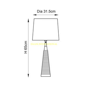Lampe de table Royal Gold Tree avec abat-jour blanc rectangulaire Éclairage décoratif de luxe pour hôtels Chambre à coucher Bureau Décor Lampes de bureau - Product Image 6