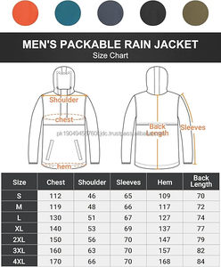 Chaquetas Cortavientos Personalizadas OEM de Alta Calidad, Chaquetas de Invierno Ligeras e Impermeables para Hombre y Mujer - Product Image 5