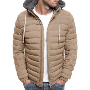 Wholesale Nylon Winter Puffer Jackets Hood Custom Logo Bubble Puff Fill Warm Duck <b>Feather</b> Zip High Quality Fabric Different - Product Image 6