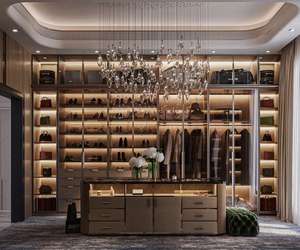 Armoire Pliante de Luxe en Bois Massif Moderne de Haute Qualité, Conception Personnalisée, Meuble de Chambre, Dressing pour Atelier et Salle à Manger - Product Image 1