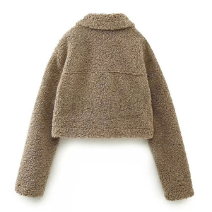 Sudadera Informal con Estampado de Sherpa para Mujer, con Diseño Personalizado, Transpirable, para Otoño/Invierno, Hecha en Pakistán - Product Image 6