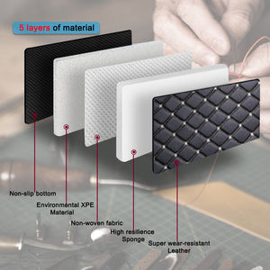 Alfombrilla de coche para <span class=keywords><strong>Hyundai</strong></span> para <span class=keywords><strong>Tucson</strong></span> <span class=keywords><strong>2023</strong></span> con accesorios interiores antideslizantes arroz negro - Product Image 2