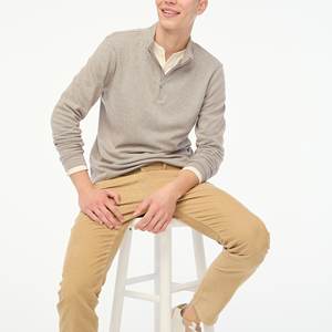 Sweat à capuche à col zippé léger et respirant à séchage rapide, personnalisé avec logo, pour le golf décontracté en hiver - Product Image 3