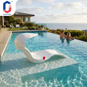 Chaise longue en fibre de verre pour l'extérieur, idéale pour les piscines, les hôtels, les jardins - Product Image 6