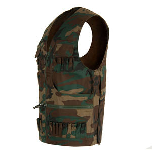 Chaleco de Caza de Lona Impermeable de Invierno de Alta Calidad con Logotipo Personalizado para Hombre, Chaleco de Caza de Camuflaje para Exteriores, Chaleco de Caza Impermeable - Product Image 3