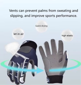 การออกแบบที่กําหนดเอง ความต้องการของลูกค้าที่ทันสมัย สไตล์ที่ไม่ซ้ําใคร ราคาต่ํา ยอดขายสูงสุด โลโก้ที่กําหนดเองสําหรับถุงมือเบสบอล - Product Image 5