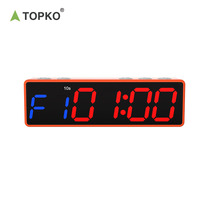 TOPKO-temporizador de montaje en pared, cronómetro Digital Led para entrenamiento de Fitness, gimnasio en casa