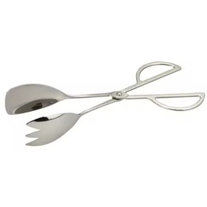 Pinzas Multifuncionales de Acero Inoxidable Plateado para Servir Repostería, Ensaladas y Frutas, Aptas para Lavavajillas, Juego de Utensilios para el Hogar, Regalo de Navidad - Product Image 1