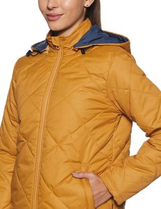 เสื้อโค้ทขนเป็ดให้ความอบอุ่นในฤดูหนาวแฟชั่นสำหรับผู้หญิงแจ็กเก็ตขนแกะระบายอากาศมีซิปปิดกันลมและปก - Product Image 2