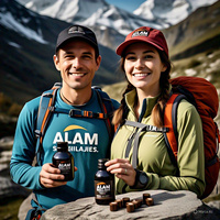 Cápsulas de Shilajit del Himalaya 100% Naturales y Orgánicas, Secas al Sol, Marca Privada OEM/ODM, 60 Cápsulas por Botella, Refuerzo Inmunológico