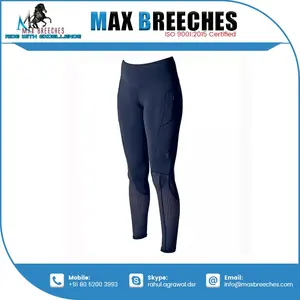 2023 Women's Silicone Full Seat Fitness Leggings Breathable Riding Breeches with Horse Jodhpurs <b>Skin</b>-Friendly Leg Guards Warmers - Product Image 6