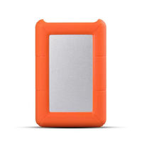 Casing Pelindung Hard Drive Aluminium Penutup Silikon Karet Anti Guncangan Casing HDD Eksternal 2.5 Inci USB3.0/Kecepatan Transfer 5Gbps