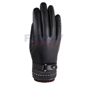 Guantes de Moda para Exteriores, Resistentes al Viento, de Cuero PU de Alta Calidad, Personalizados, para Invierno, Uso Diario, Fiestas, Casuales, Unisex - Product Image 2